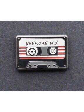 Disney Guardians Of The Galaxy Awesome Mix Cassette Tape Tiny Kingdom Pin (C7)